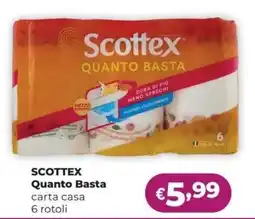 La Saponeria Scottex Quanto Basta carta casa offerta