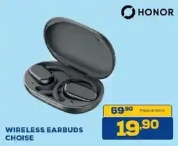 Euronics Bruno Wireless Earbuds Choice Honor offerta