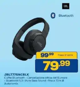 Euronics Bruno JBL Cuffie Bluetooth offerta
