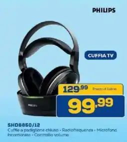 Euronics Bruno Philips Cuffia TV offerta