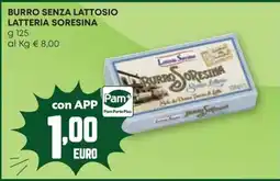 Pam Burro senza lattosio Lattoria Soresina offerta
