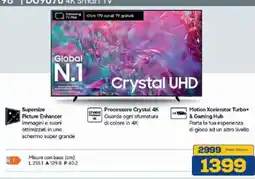 Euronics Bruno Samsung TV 4K Smart TV offerta