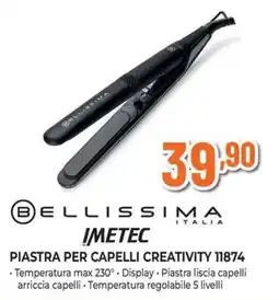 Extracoop Piastra per capelli Creativity 11874 offerta