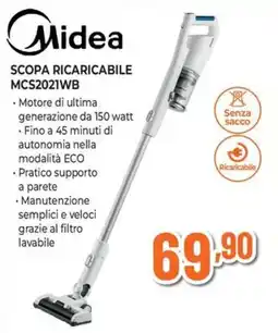 Extracoop Scopa ricaricabile Midea offerta