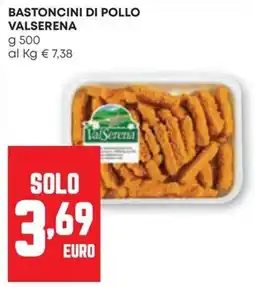 Pam Bastoncini di pollo Valserena offerta