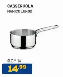Euronics Bruno Casseruola manico lungo offerta