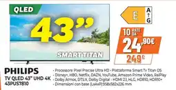 Extracoop Philips TV QLED 43" UHD 4K offerta