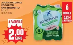 Pam Acqua naturale Ecogreen San Benedetto offerta