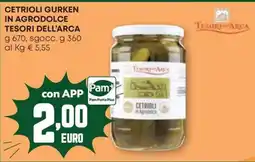 Pam Cetrioli in agrodolce Tesori dell'Arca offerta
