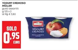Pam Yogurt cremoso Müller offerta