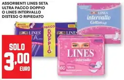 Pam Assorbenti lines seta offerta