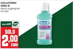 Pam Collutorio Oral-B denti e gengive offerta