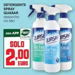 Pam Detergente spray Quasar assortito offerta
