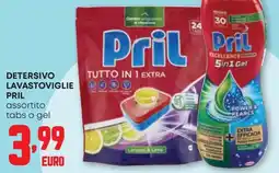 Pam Detersivo lavastoviglie Pril assortito tabs o gel offerta