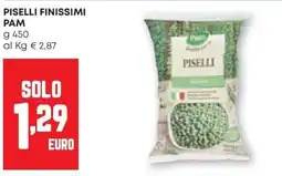 Pam Piselli finissimi Pam offerta