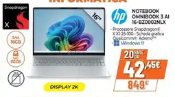 Extracoop hp NOTEBOOK OMNIBOOK 3 AI offerta