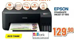 Extracoop Epson stampante inkjet ET-1810 offerta