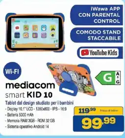 Euronics Bruno Mediacom Smart KID 10 offerta