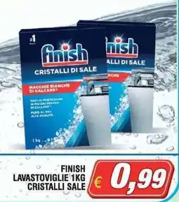 Maury's Finish lavastoviglie cristalli sale offerta