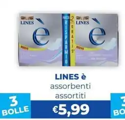 La Saponeria Lines è assorbenti assortiti offerta
