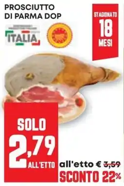 Pam Prosciutto di Parma DOP offerta