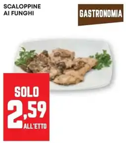 Pam Scaloppine ai funghi offerta