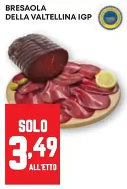 Pam Bresaola della Valtellina IGP offerta