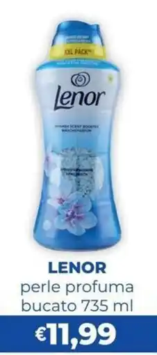 La Saponeria Lenor perle profuma bucato offerta