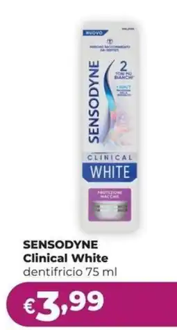 La Saponeria Sensodyne Clinical White dentifricio offerta