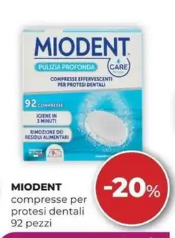 La Saponeria Miodent compresse per protesi dentali offerta