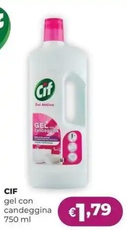 La Saponeria Cif gel con candeggina offerta
