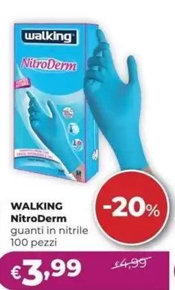 La Saponeria Walking NitroDerm guanti in nitrile offerta