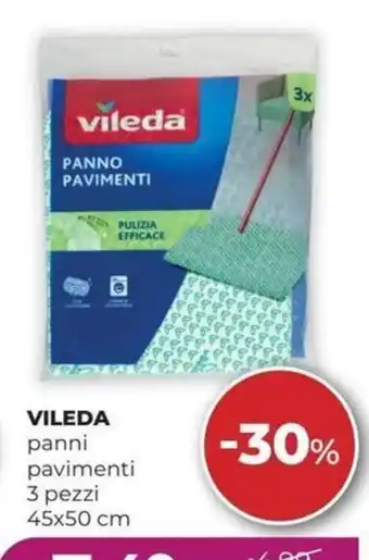 Vileda panni pavimenti