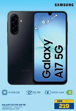 Euronics Bruno Samsung Galaxy A17 5G offerta