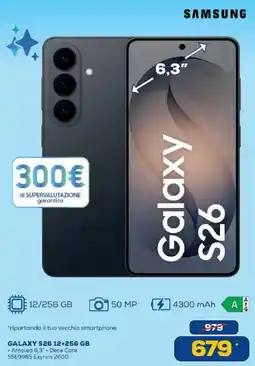 Euronics Bruno Samsung Galaxy S26 offerta