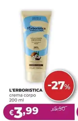 La Saponeria L'Erboristica crema corpo offerta