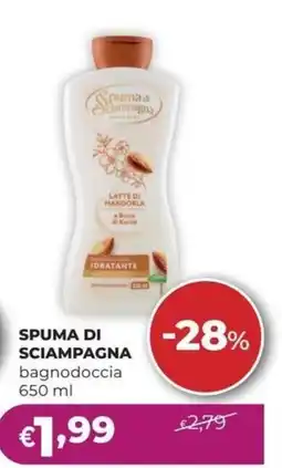 La Saponeria Spuma di Sciampagna bagnodoccia offerta