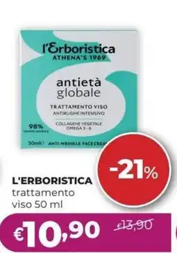 La Saponeria L'Erboristica trattamento viso offerta