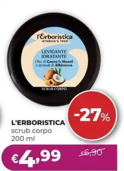La Saponeria L'Erboristica scrub corpo offerta