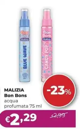 La Saponeria Malizia Bon Bons acqua profumata offerta