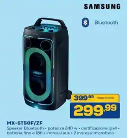 Euronics Bruno Samsung Speaker Bluetooth offerta