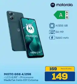 Euronics Bruno Moto G06 offerta