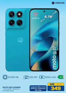 Euronics Bruno Moto G87 offerta