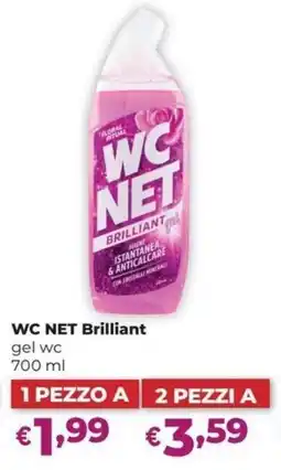 La Saponeria WC NET Brilliant gel wc offerta