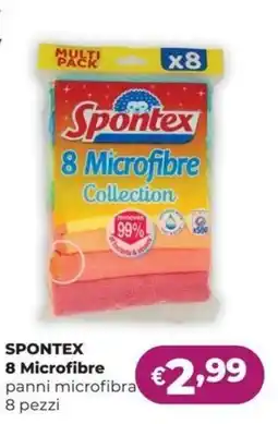 La Saponeria Spontex 8 Microfibre offerta