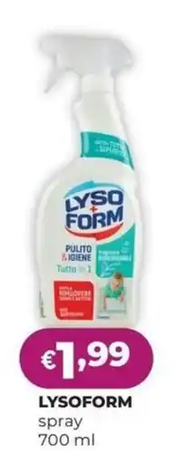 La Saponeria Lysoform spray offerta