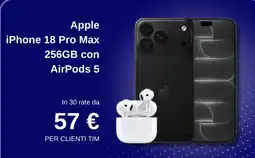 Tim Apple iPhone 18 Pro Max offerta