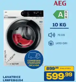 Euronics Bruno Lavatrice AEG offerta