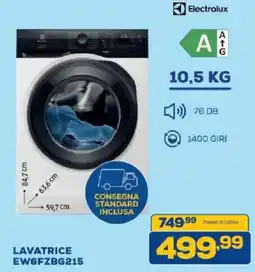 Euronics Bruno Lavatrice Electrolux offerta