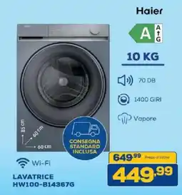 Euronics Bruno Haier lavatrice offerta